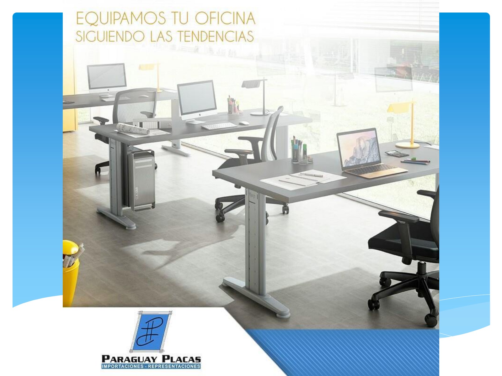 Oficinas Paraguay Placas